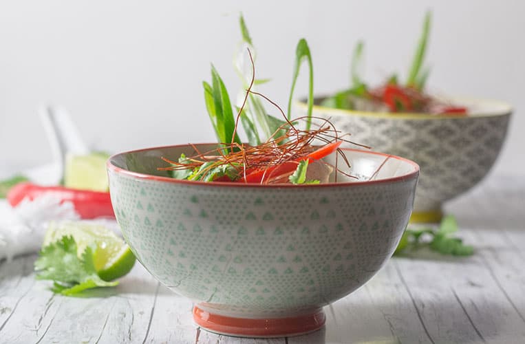 Tom Kha Gai | Rezept für Thailändische Hühnersuppe mit Kokosmilch