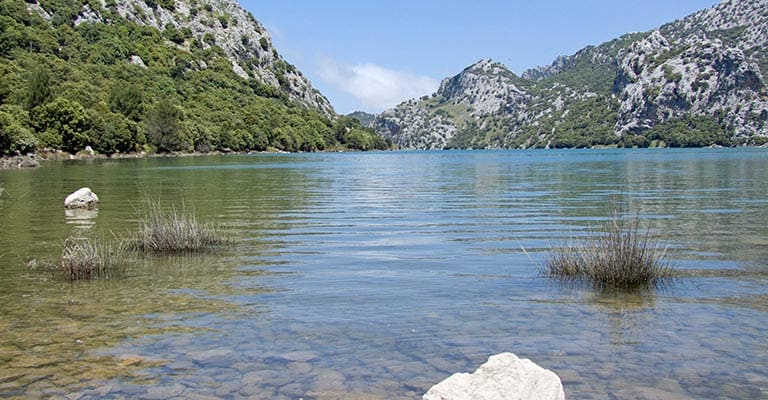 Gorg Blau, ein Stausee auf Mallorca