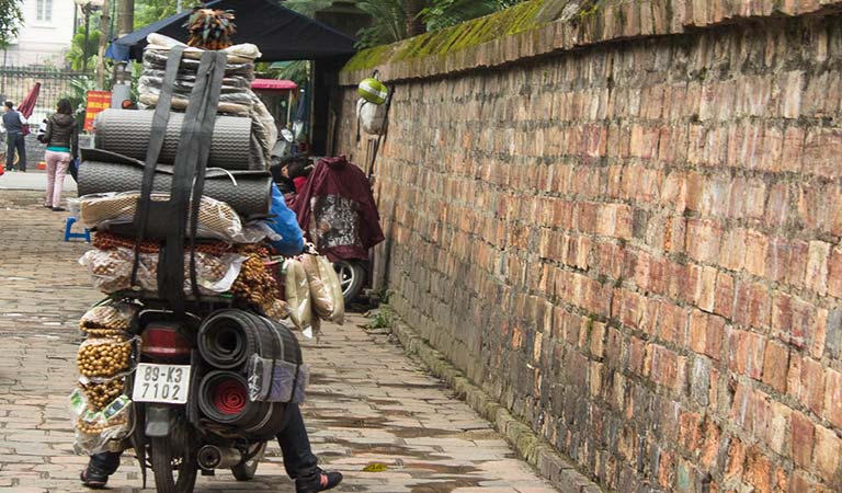 Motorrad in Hanoi