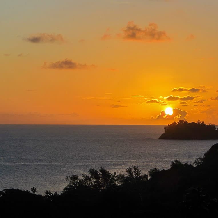 Auf Mahé gibt es den schönsten Sonnenuntergang der Welt