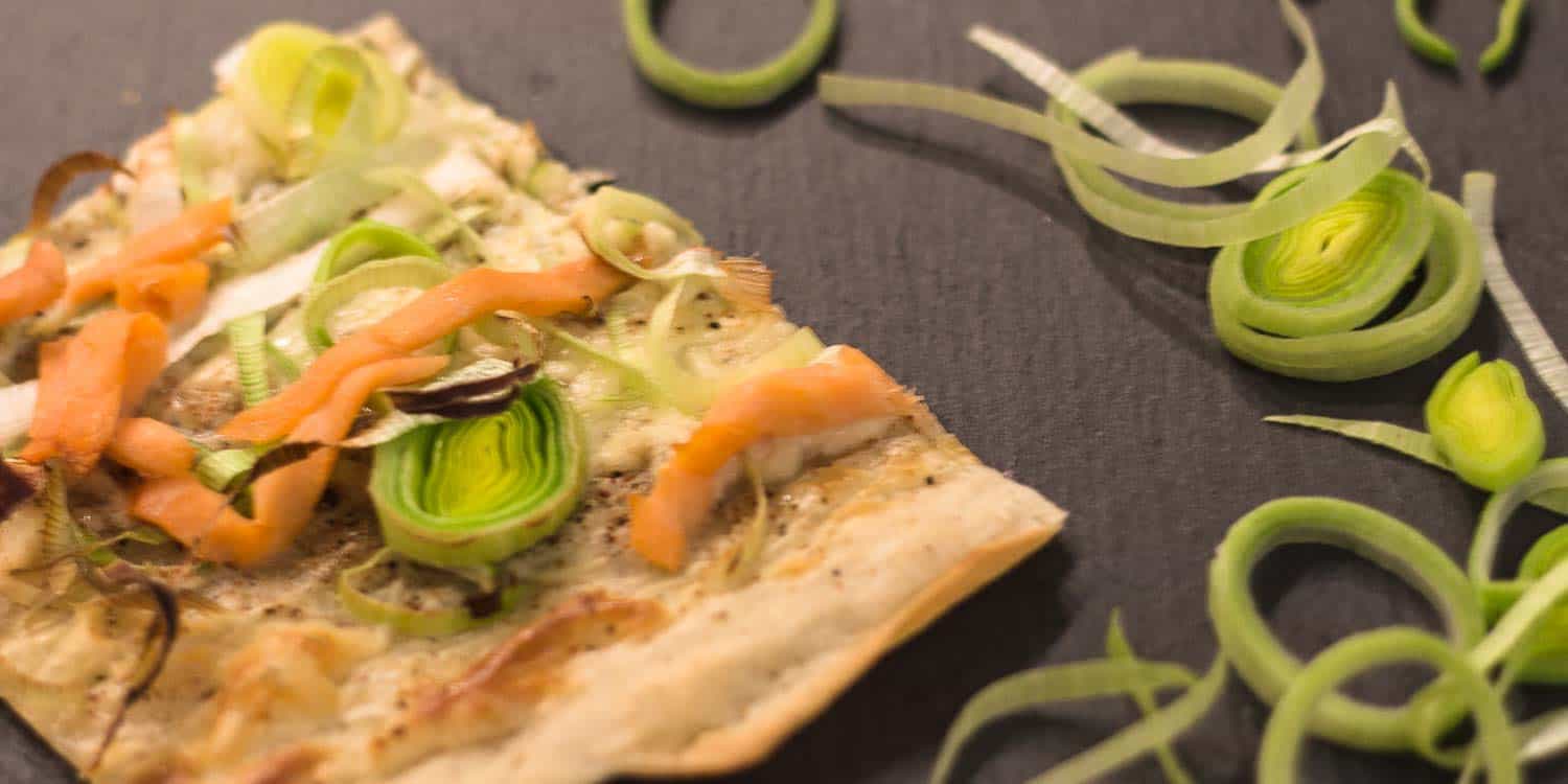Flammkuchen Rezept mal Zwei