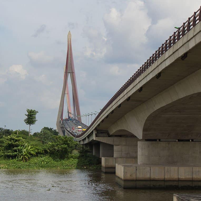 Brücke über den Mekong