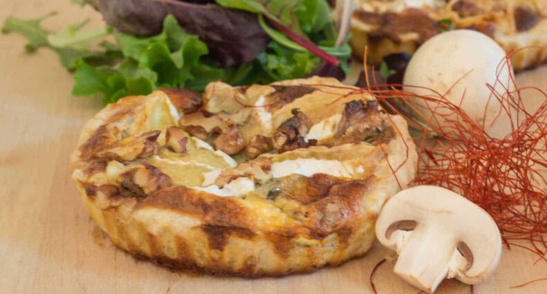 Herzhafte Tartelettes mit Camembert