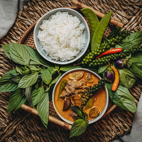 Rotes Thai Curry mit Rindfleisch – Rezept aus Thailand