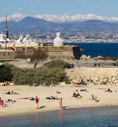 Der Strand von Antibes – Côte d’Azur – Südfrankreich