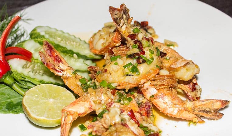 King Prawns mit Chili