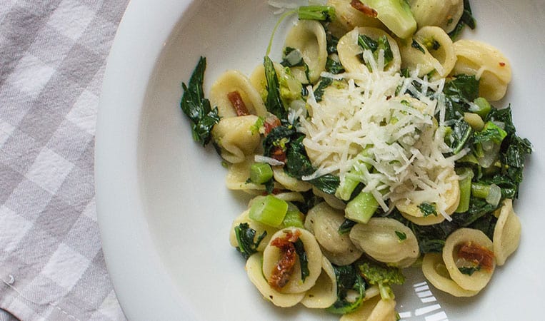 Orechiette mit Stängelkohl aus Apulien