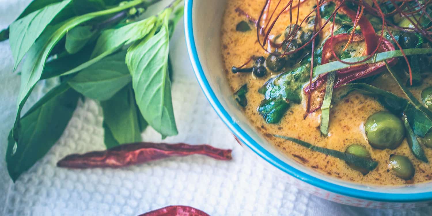 Rotes Thai Curry mit Hähnchen – Rezept