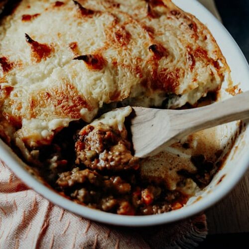 Shepherd’s Pie – Hackfleischauflauf mit Kartoffelhaube aus Irland