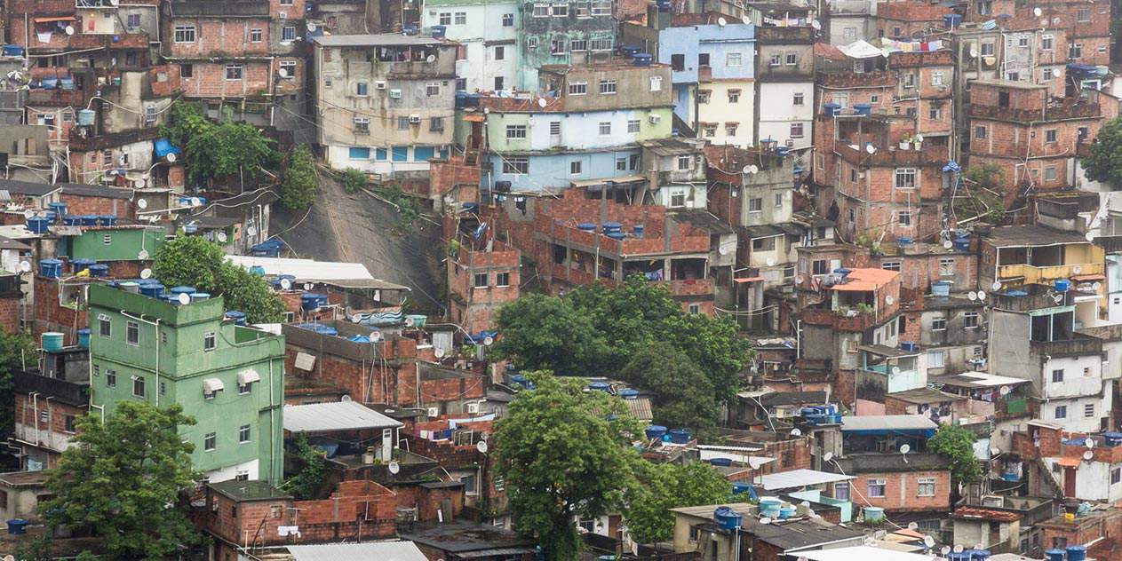Favela Rocinha, Rio de Janeiro, Brasilien