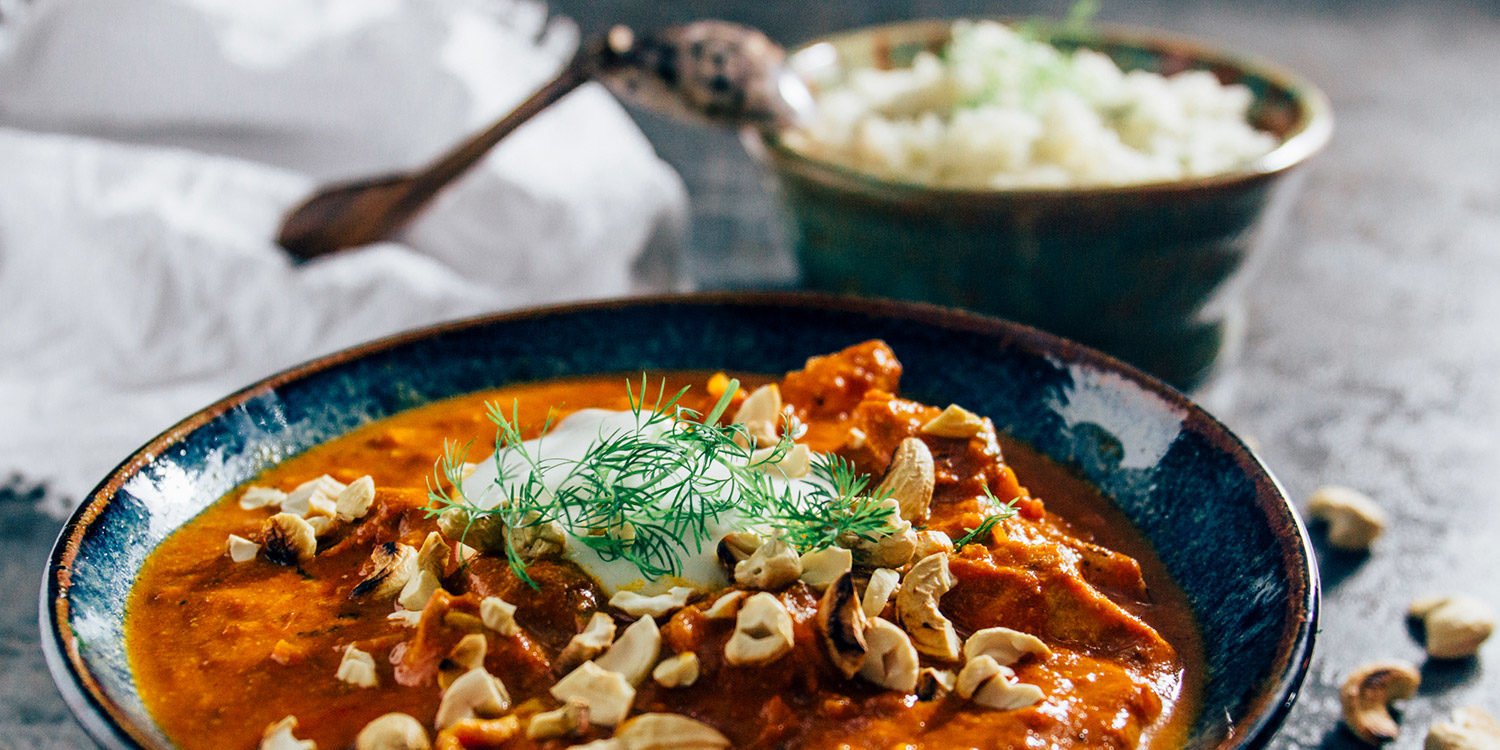 Chicken Tikka Masala mit Dillreis