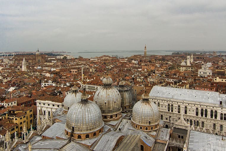 Blick vom Campanile de San Marco