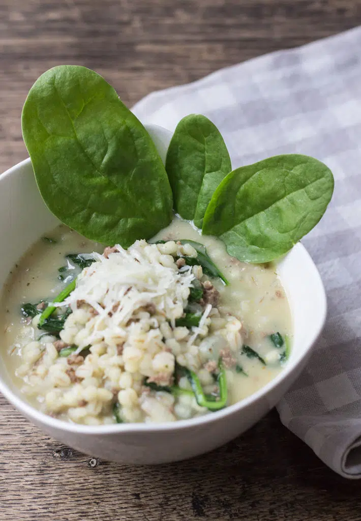 Orzotto nach einem Rezept aus Südtirol Reisehappen