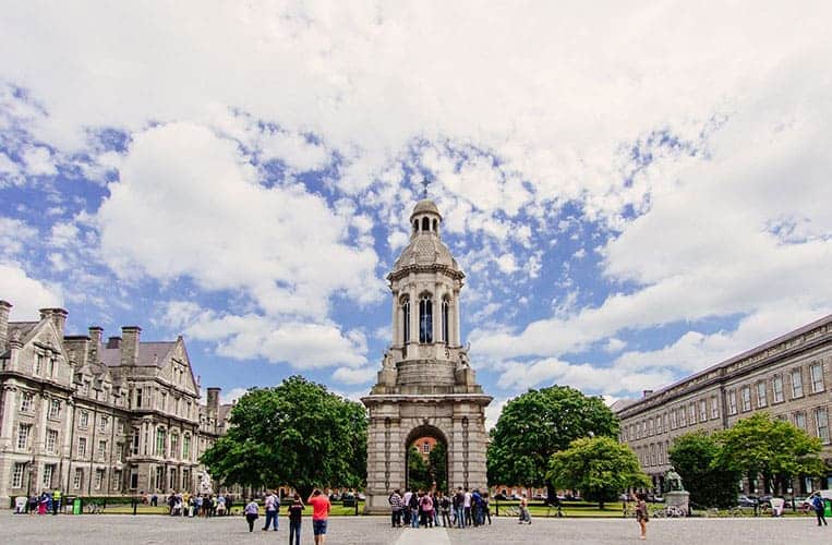 Das Trinity College Dublin, Irland