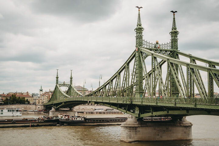 Freiheitsbrücke, Gellértberg, Budapest