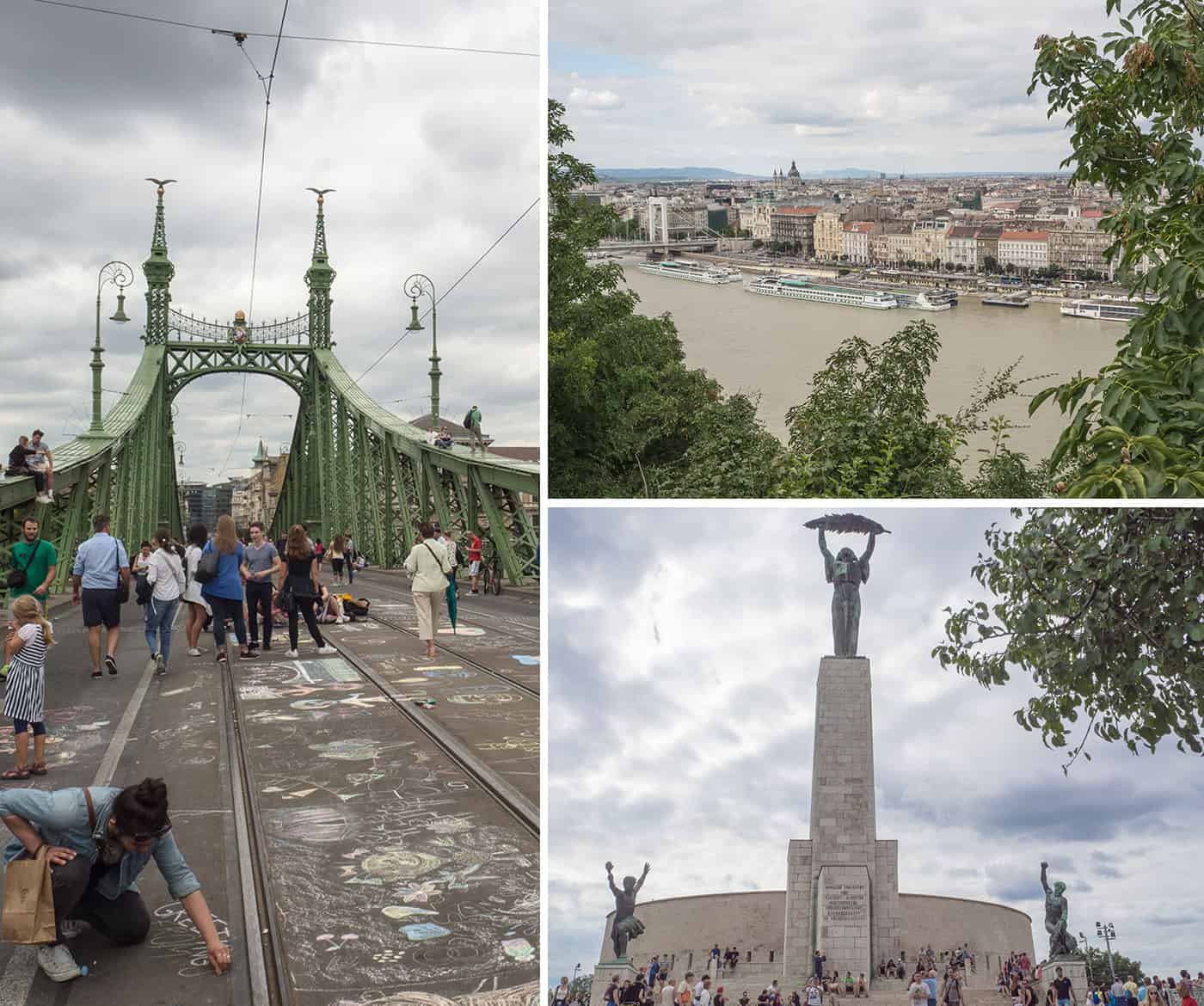 Der Gellértberg in Budapest