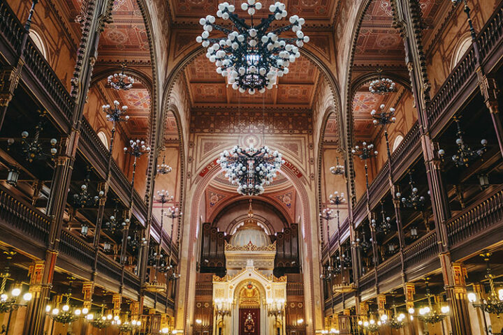 Die Große Synagoge, Budapest, Ungarn