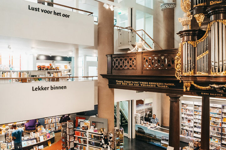 Buchhandlung Waanders in de Broeren in der Hansestadt Zwolle