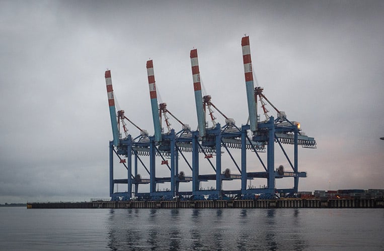 Der Containerhafen Bremerhaven
