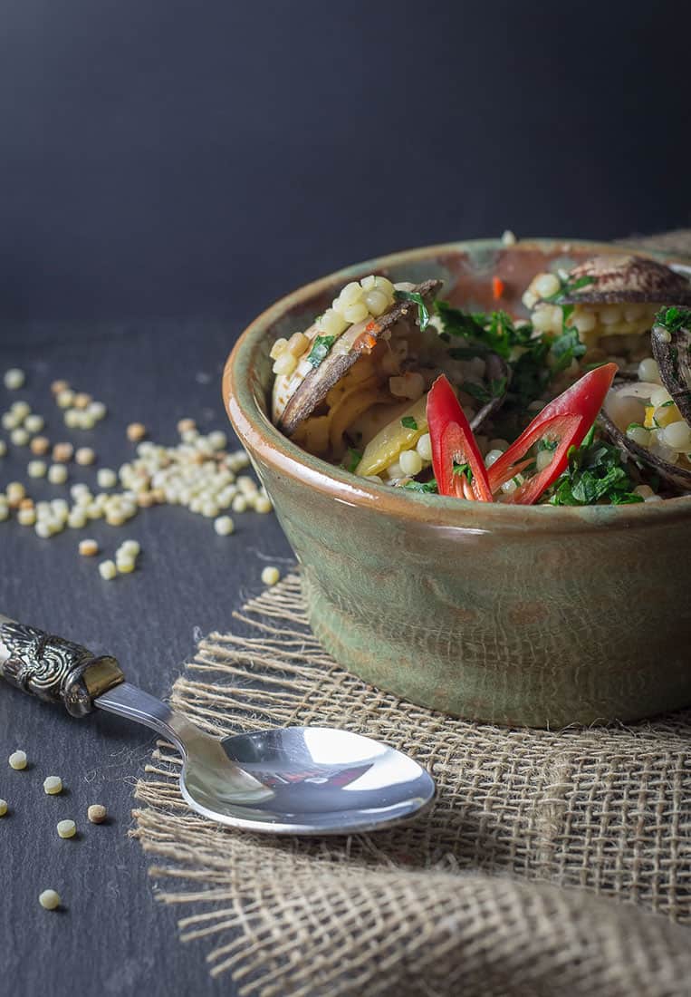 Fregola sarda con le arselle
