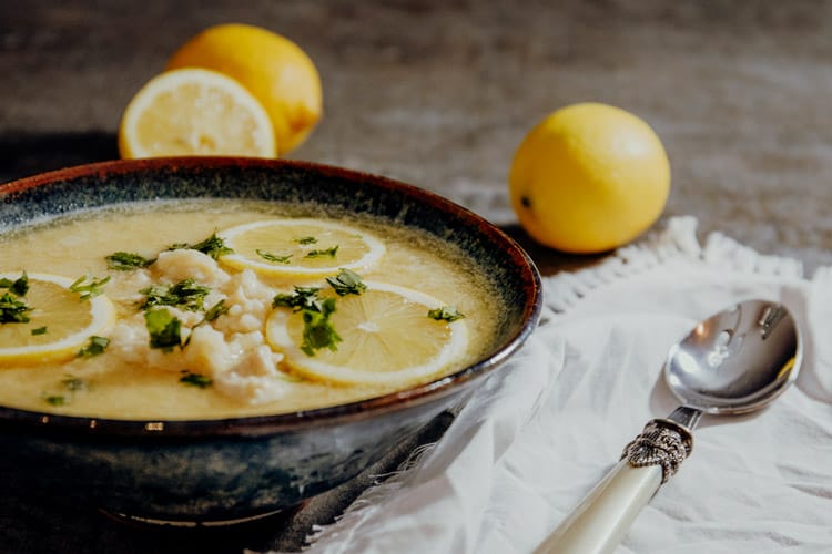 Griechische Suppen – Kotosoupa Avgolemono