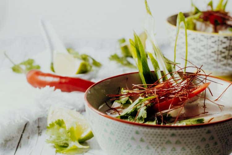 Thailändische Suppen – Tom Kha Gai