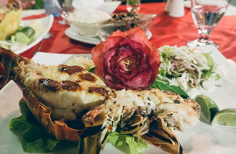 Essen auf Kuba: Lobster