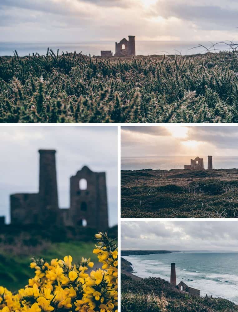 Wheal Coates an der St Agnes Heritage Coast, Cornwall