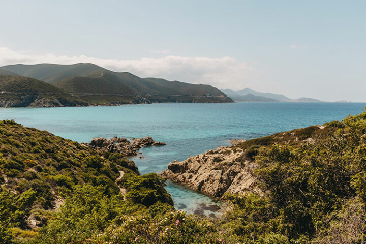 Plage d’Ostriconi, Korsika, Frankreich