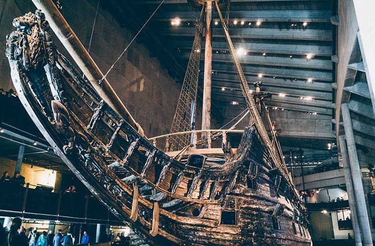 Das Vasa Museum in Stockholm