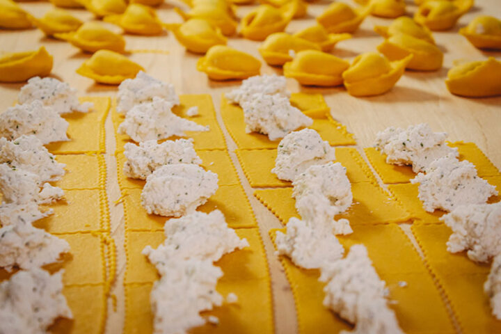 Le Sfogline, Pasta Kochkurs, Bologna, Italien