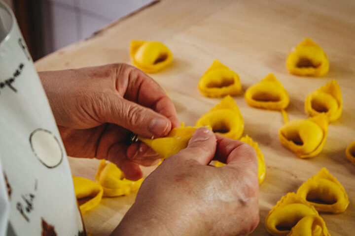 Le Sfogline, Pasta Kochkurs, Bologna, Italien
