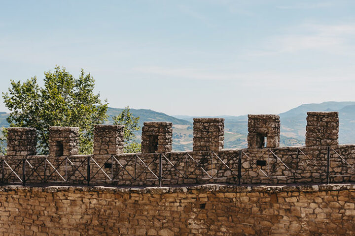 Festungsmauer San Marino