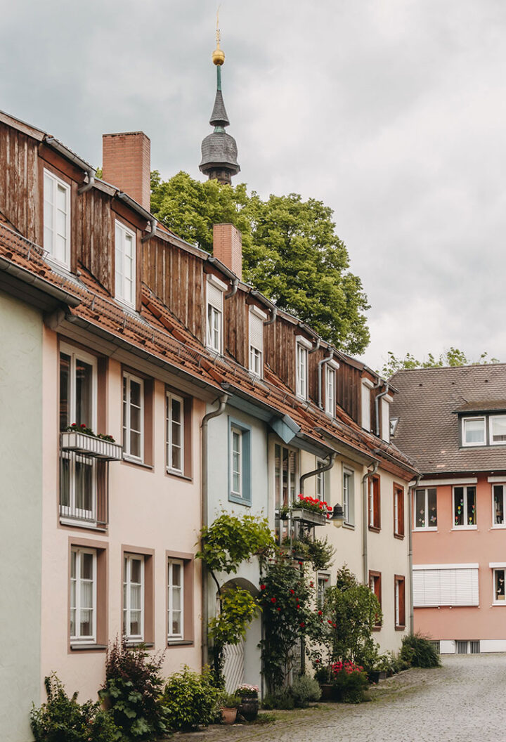 Im Zürch, Altstadt Schweinfurt, Franken, Deutschland