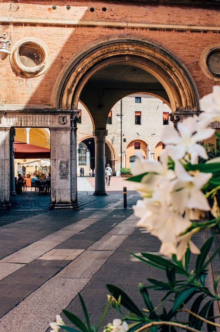 Ferrara per Fahrrad durch die schönsten Gassen der