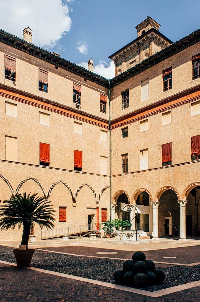 Das Castello Estense in Ferrara
