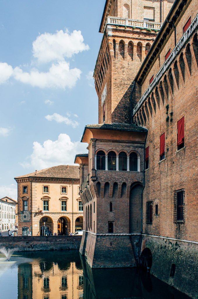 Ferrara per Fahrrad durch die schönsten Gassen der