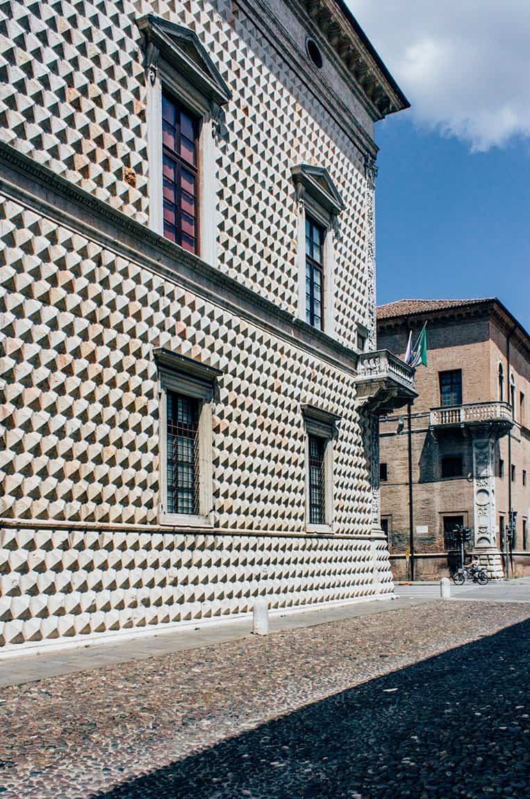 Der Palazzo dei Diamanti in Ferrara