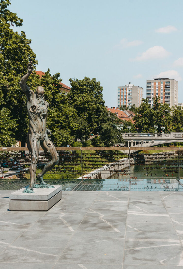 Die Fleischerbrücke – Mesarski most, Ljubljana