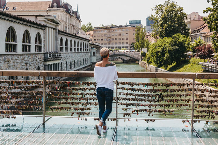 Die Fleischerbrücke – Mesarski most, Ljubljana