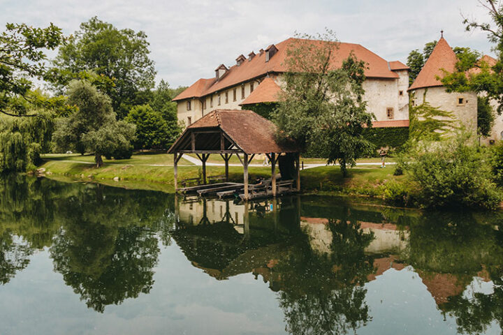 Schloss Otocec, Dolenjska, Slowenien