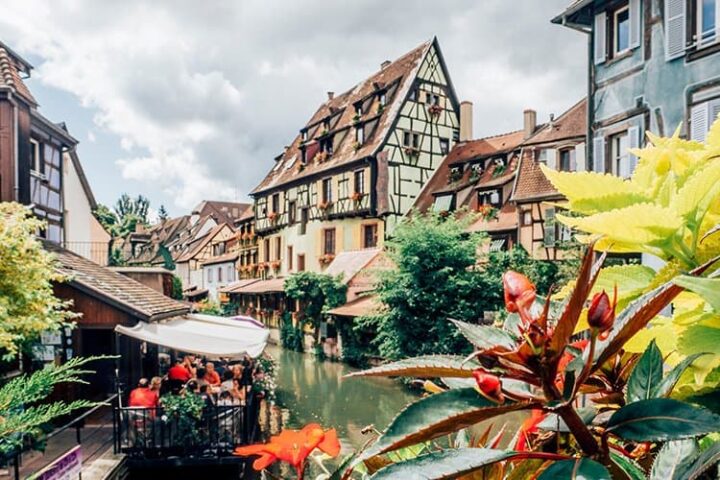 Quai de la Poissonnerie in Colmar im Elsass