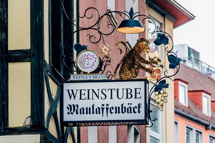 Die Weinstube „Maulaffenbäck“