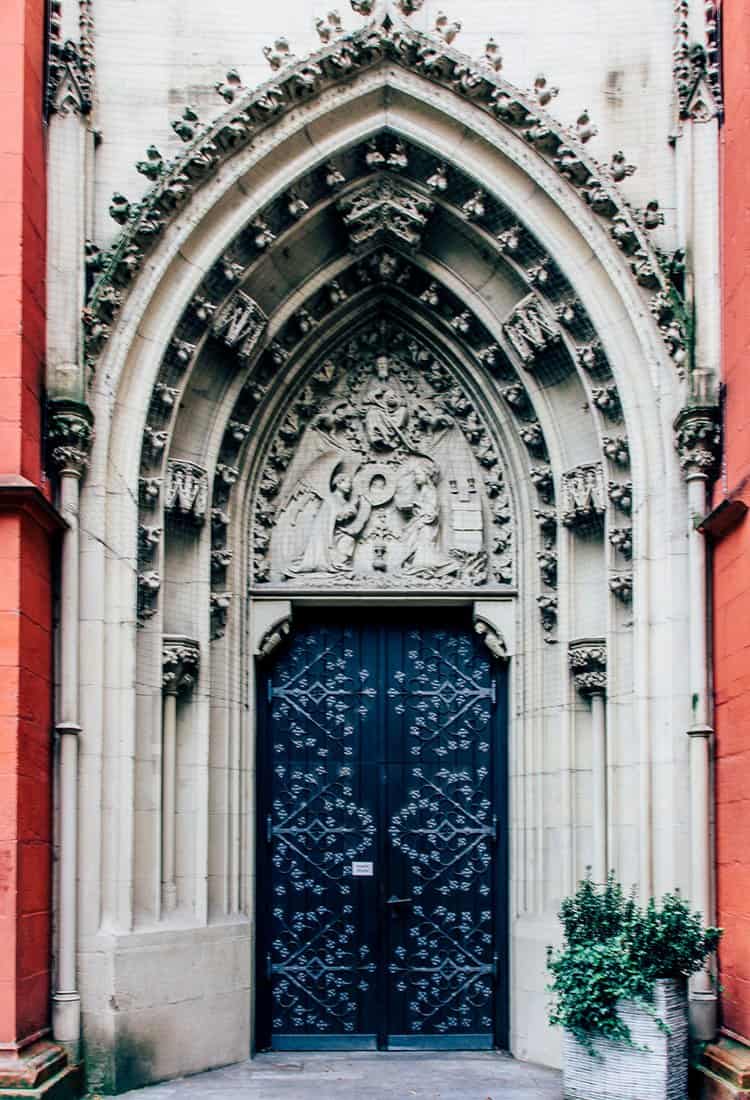 Die gotische Marienkapelle in Würzburg