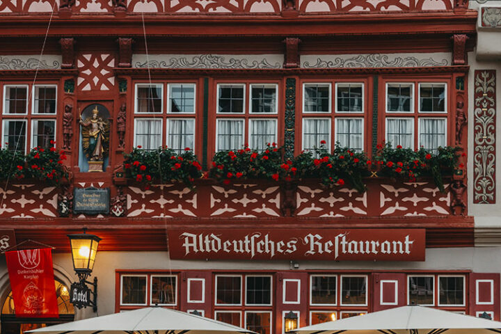 Altdeutsches Restaurant, Deutsches Haus, Dinkelsbühl
