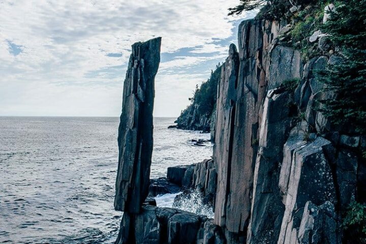 Balancing Rock, Long Island, Nova Scotia