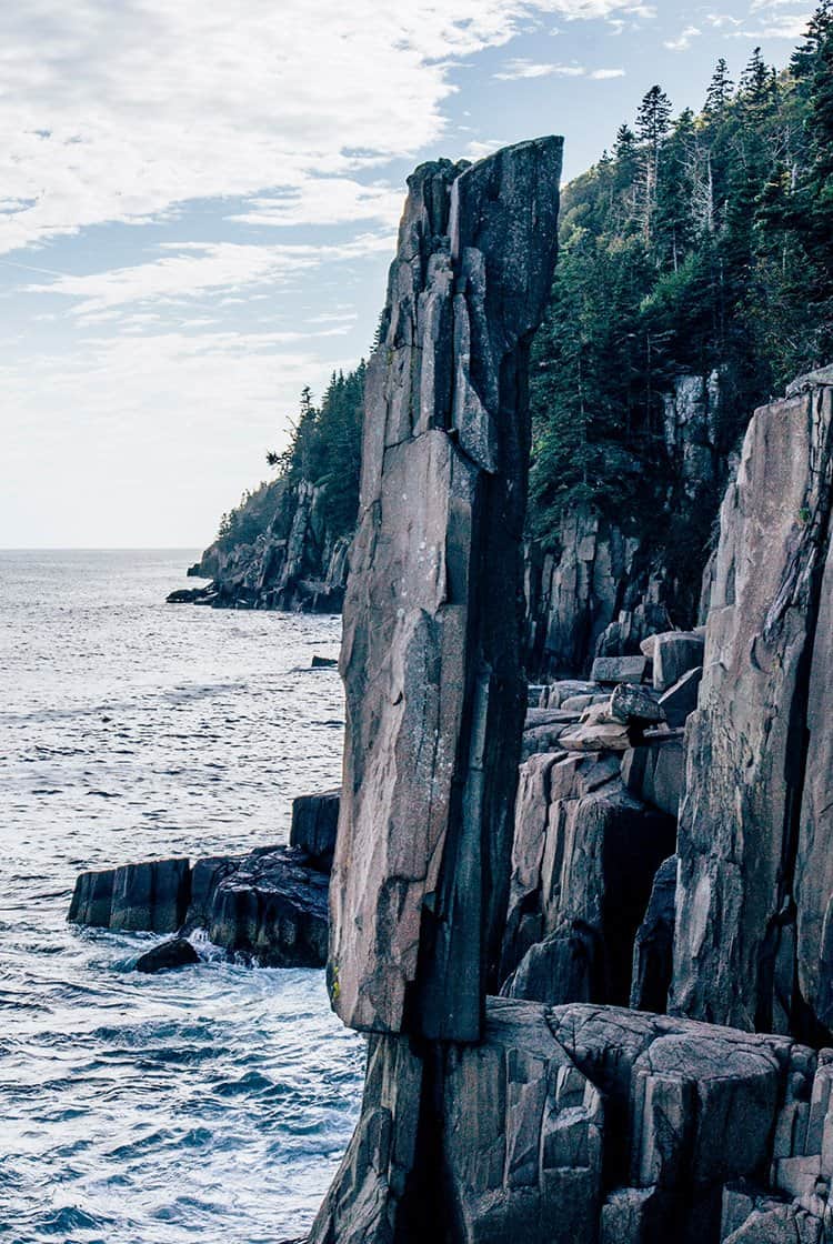 Balancing Rock, Long Island, Nova Scotia