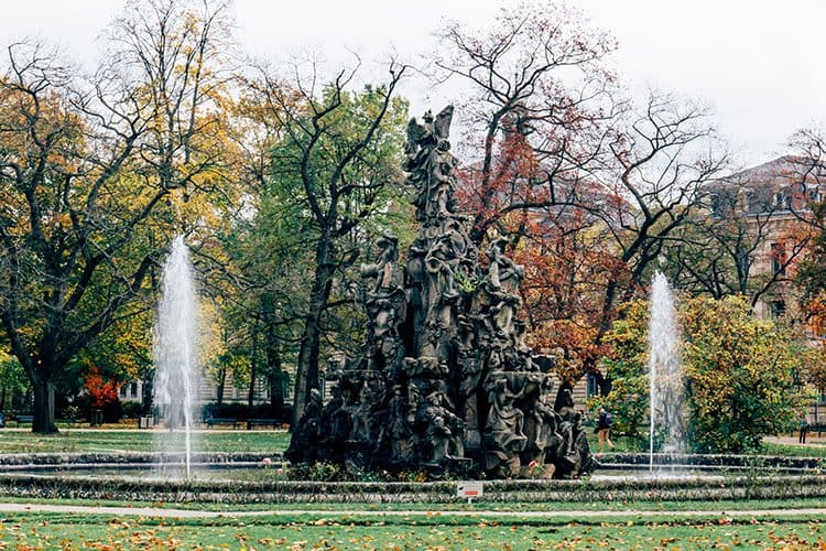Der Schlossgarten Erlangen