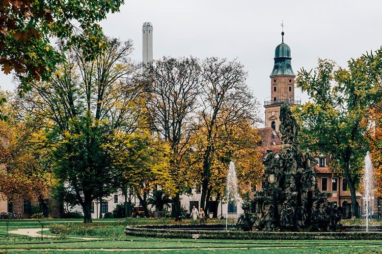 Der Schlossgarten Erlangen