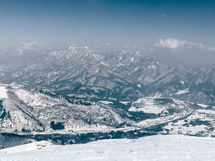 Das Skigebiet Happo-one